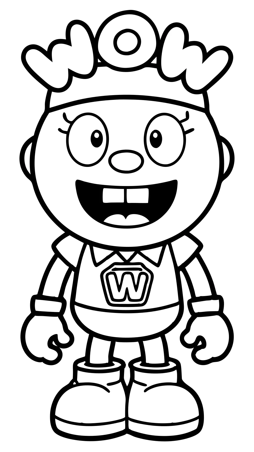 wow wow wubbzy para colorear